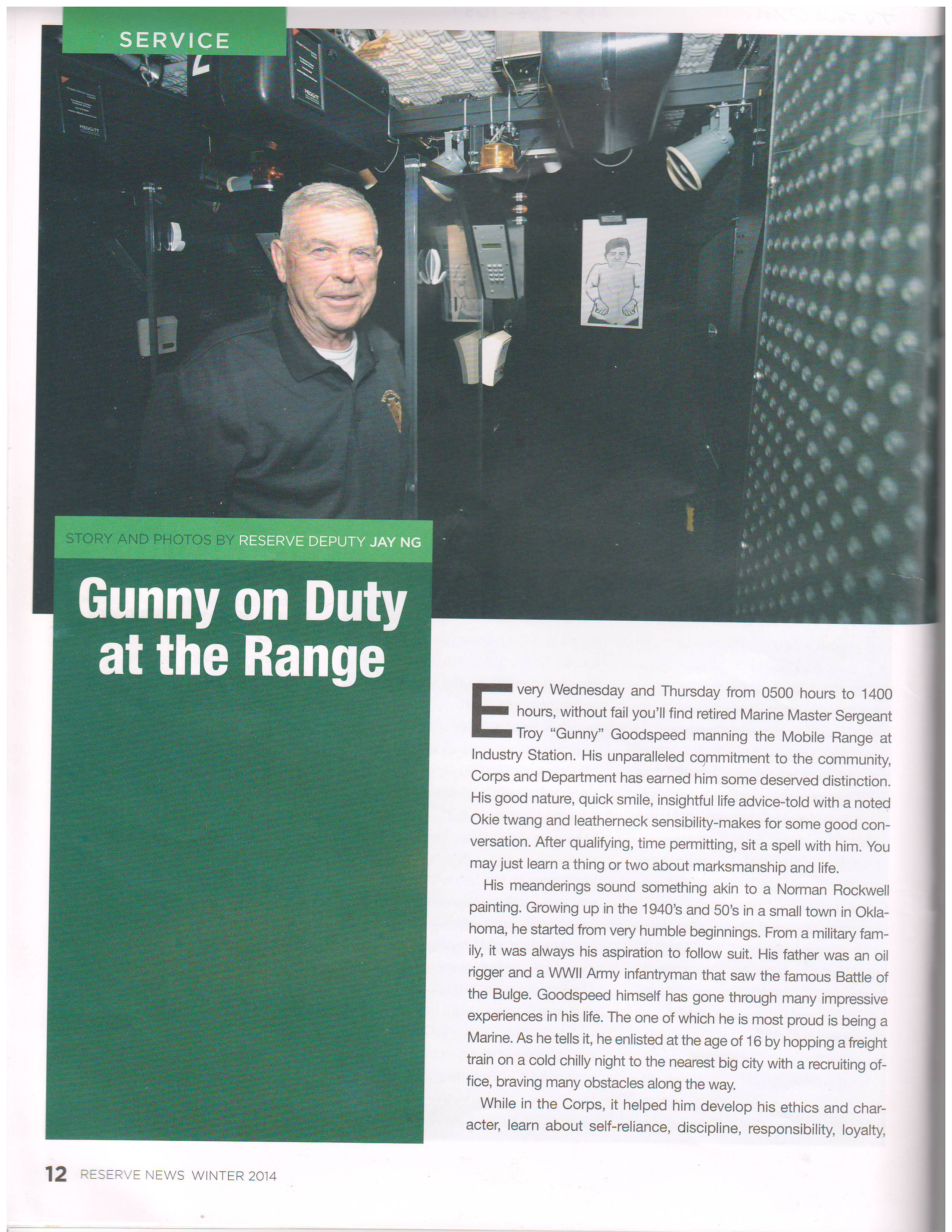 Magazine article page 1